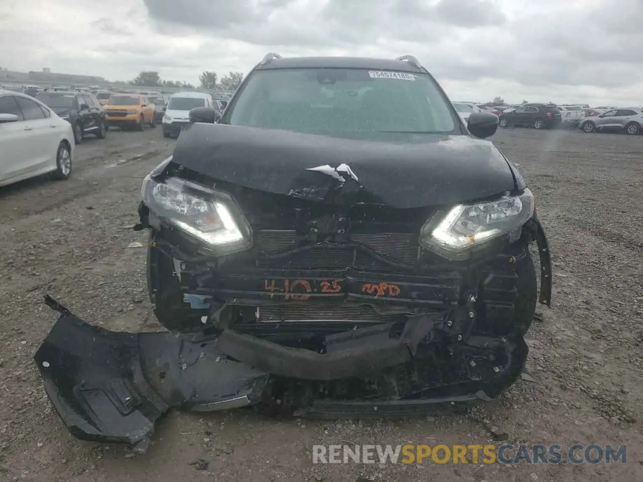 5 Photograph of a damaged car KNMAT2MV4KP527627 NISSAN ROGUE 2019
