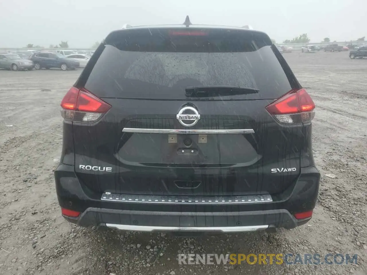6 Photograph of a damaged car KNMAT2MV4KP527627 NISSAN ROGUE 2019