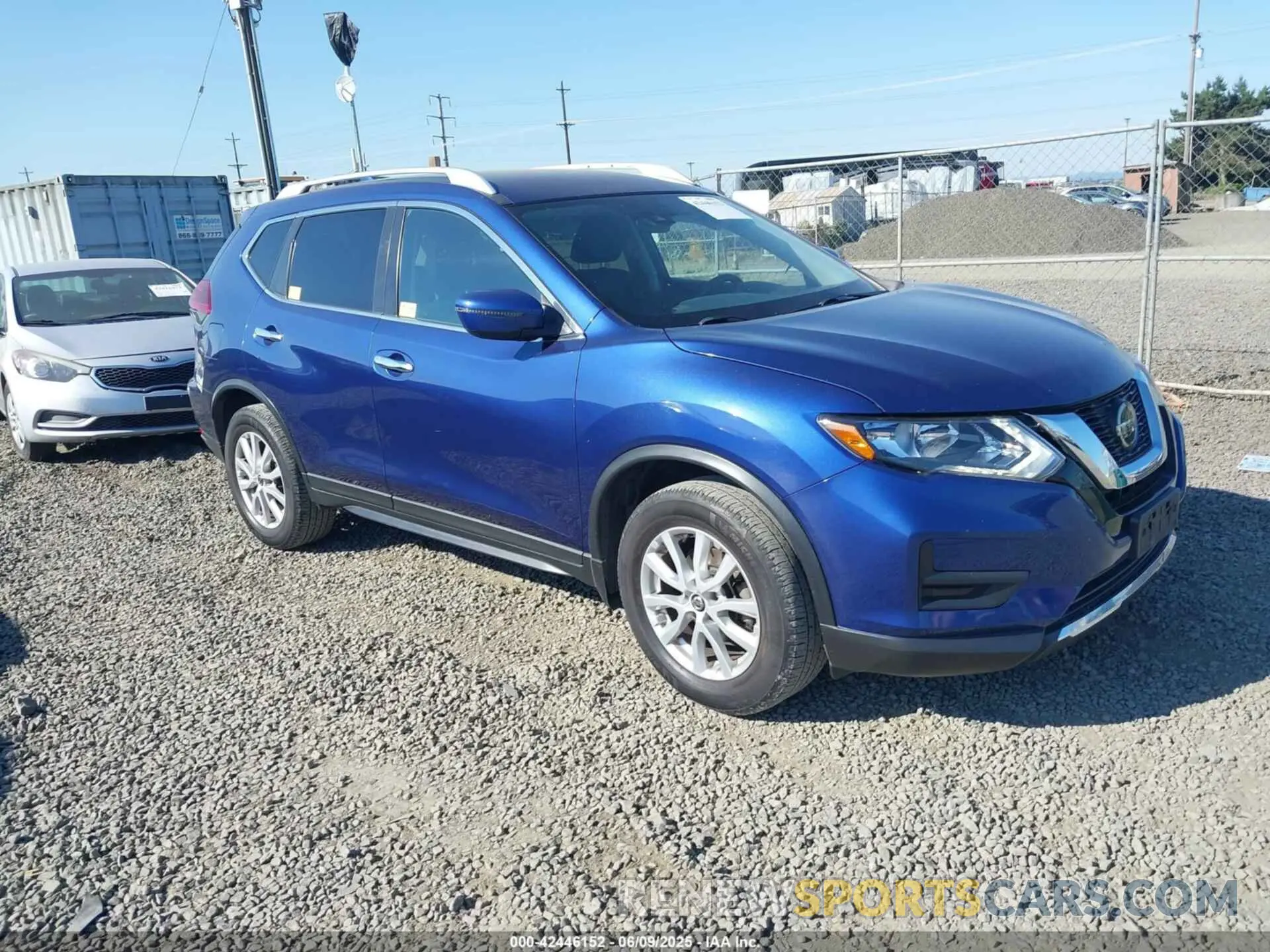 1 Photograph of a damaged car KNMAT2MV4KP544296 NISSAN ROGUE 2019