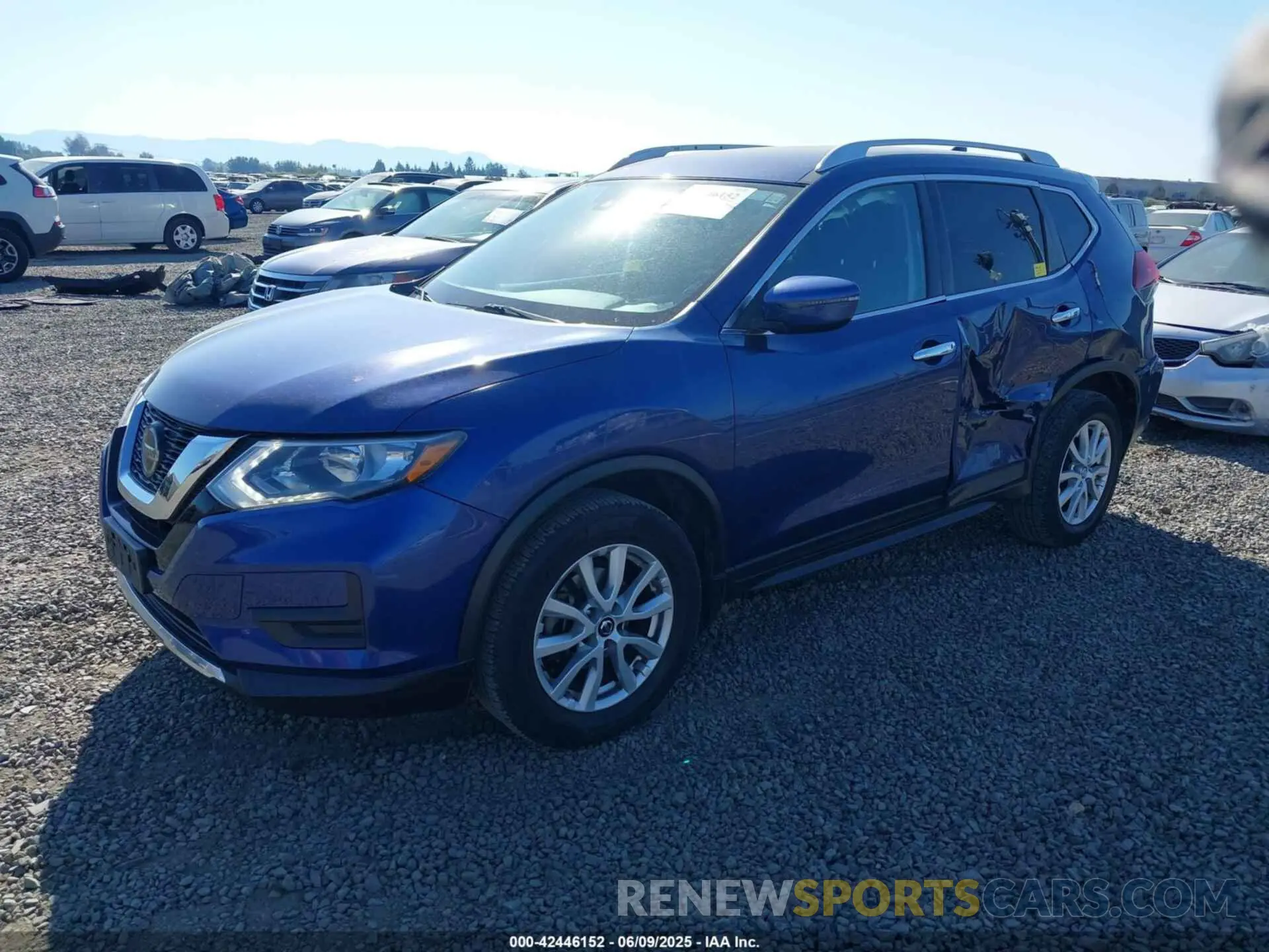 2 Photograph of a damaged car KNMAT2MV4KP544296 NISSAN ROGUE 2019