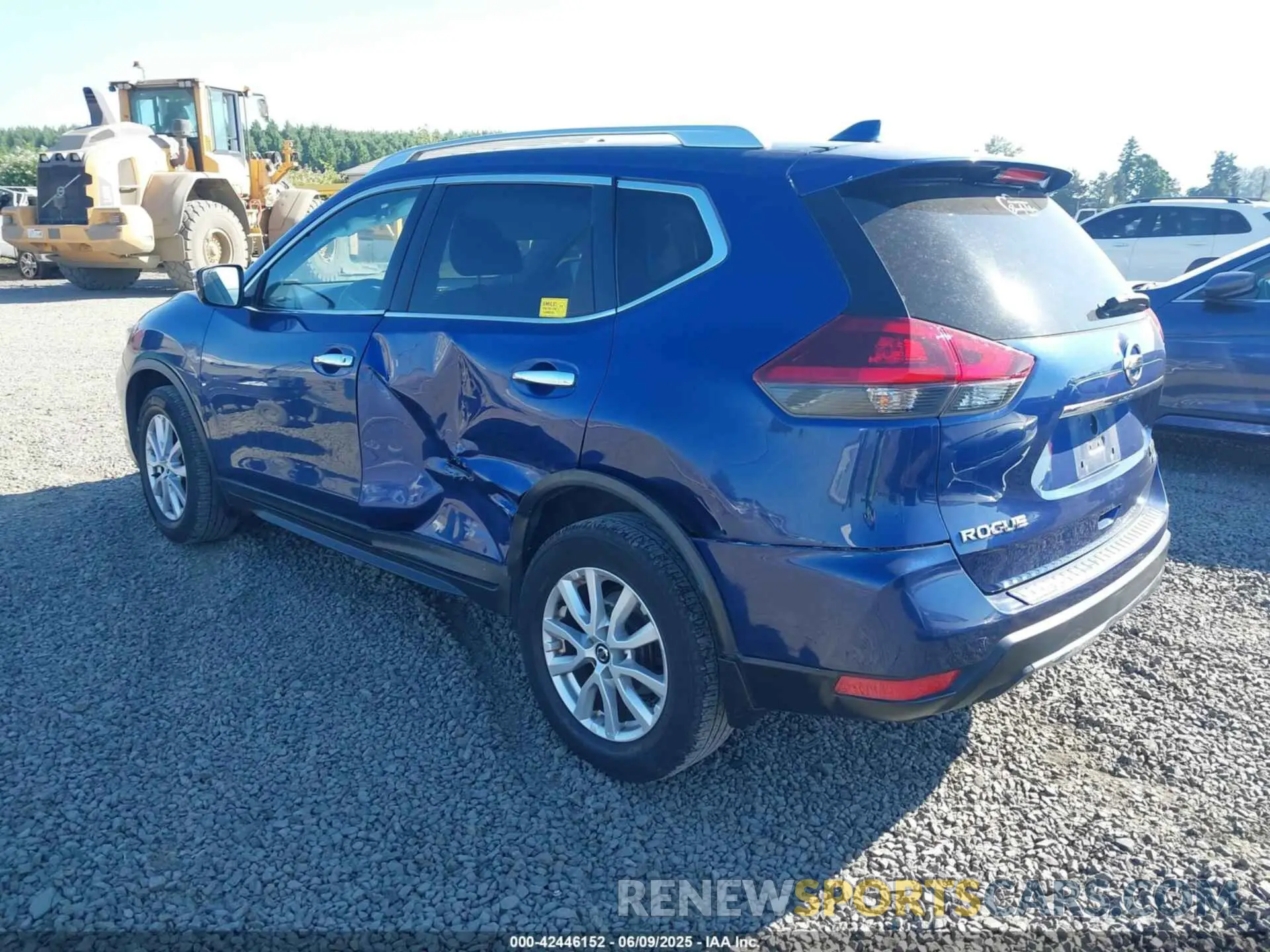 3 Photograph of a damaged car KNMAT2MV4KP544296 NISSAN ROGUE 2019