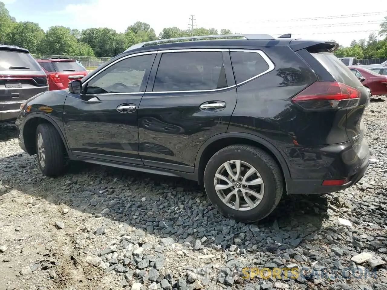 2 Photograph of a damaged car KNMAT2MV4KP546260 NISSAN ROGUE 2019
