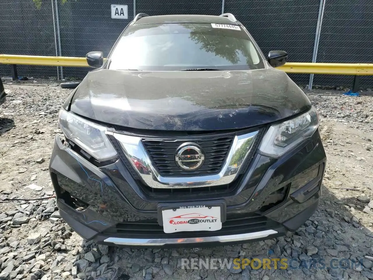 5 Photograph of a damaged car KNMAT2MV4KP546260 NISSAN ROGUE 2019