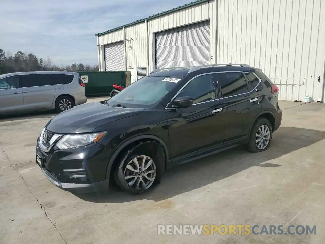 1 Photograph of a damaged car KNMAT2MV4KP549112 NISSAN ROGUE 2019