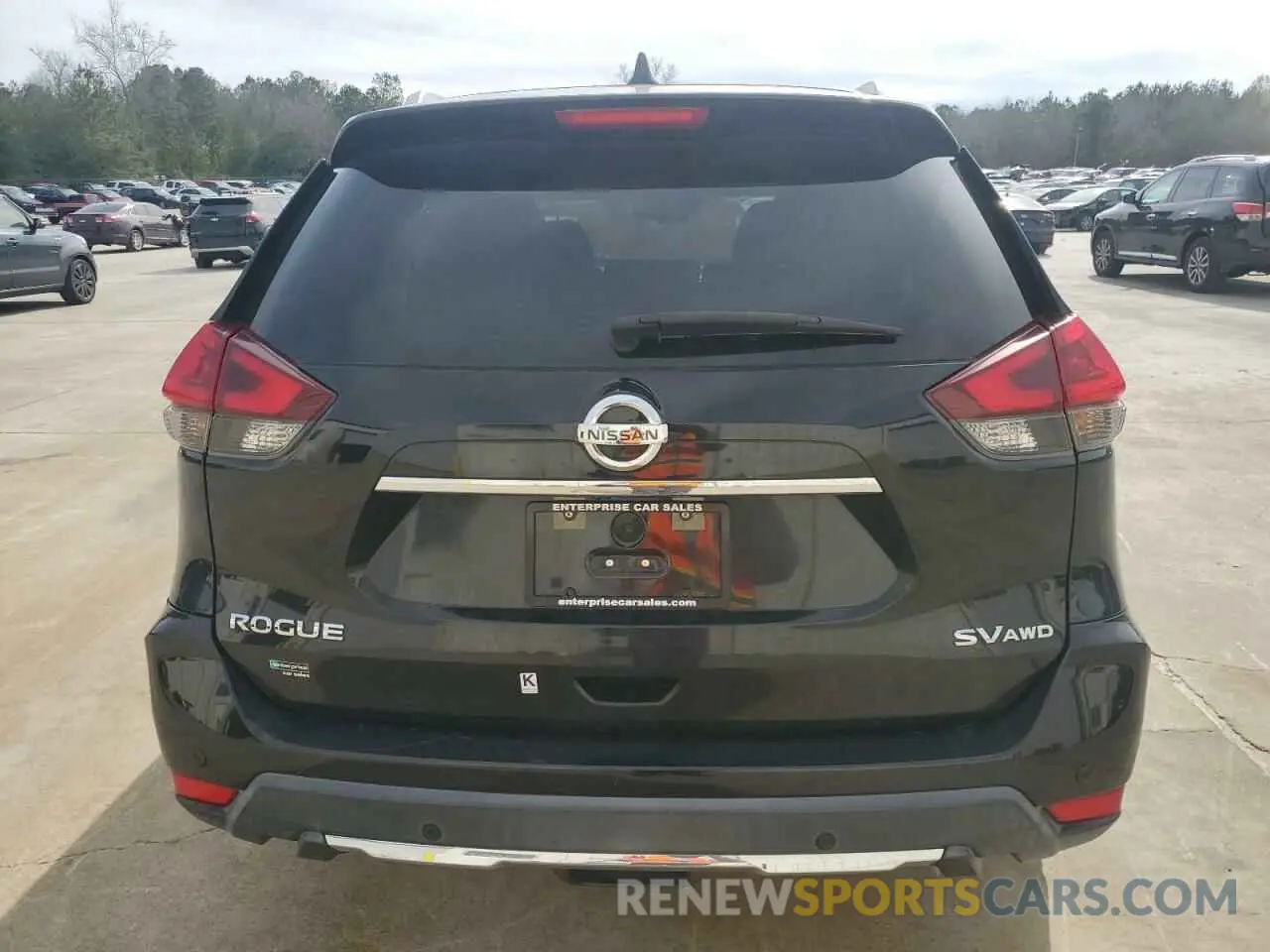 6 Photograph of a damaged car KNMAT2MV4KP549112 NISSAN ROGUE 2019