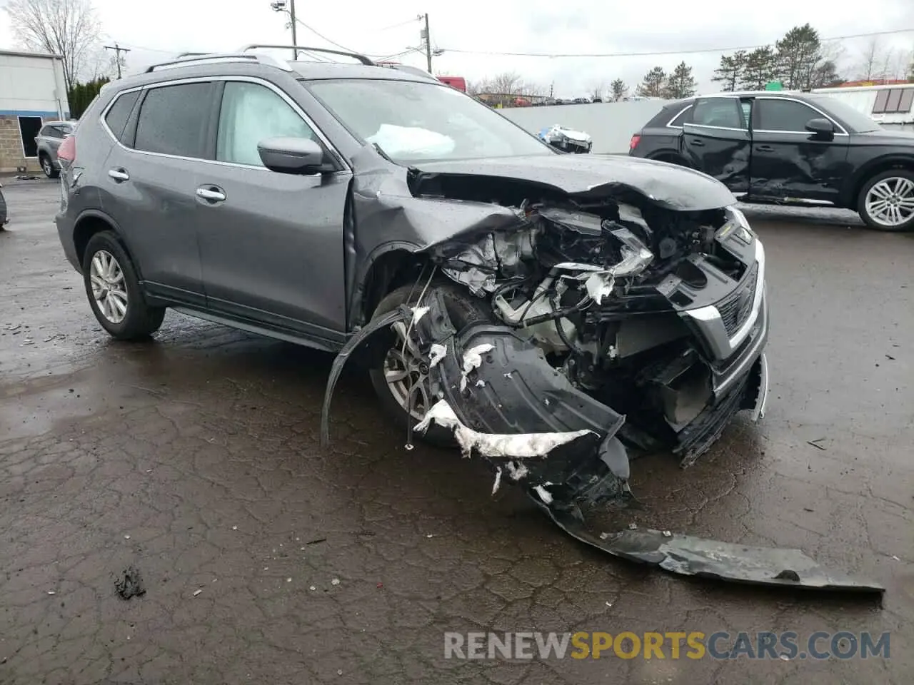 4 Photograph of a damaged car KNMAT2MV4KP553502 NISSAN ROGUE 2019