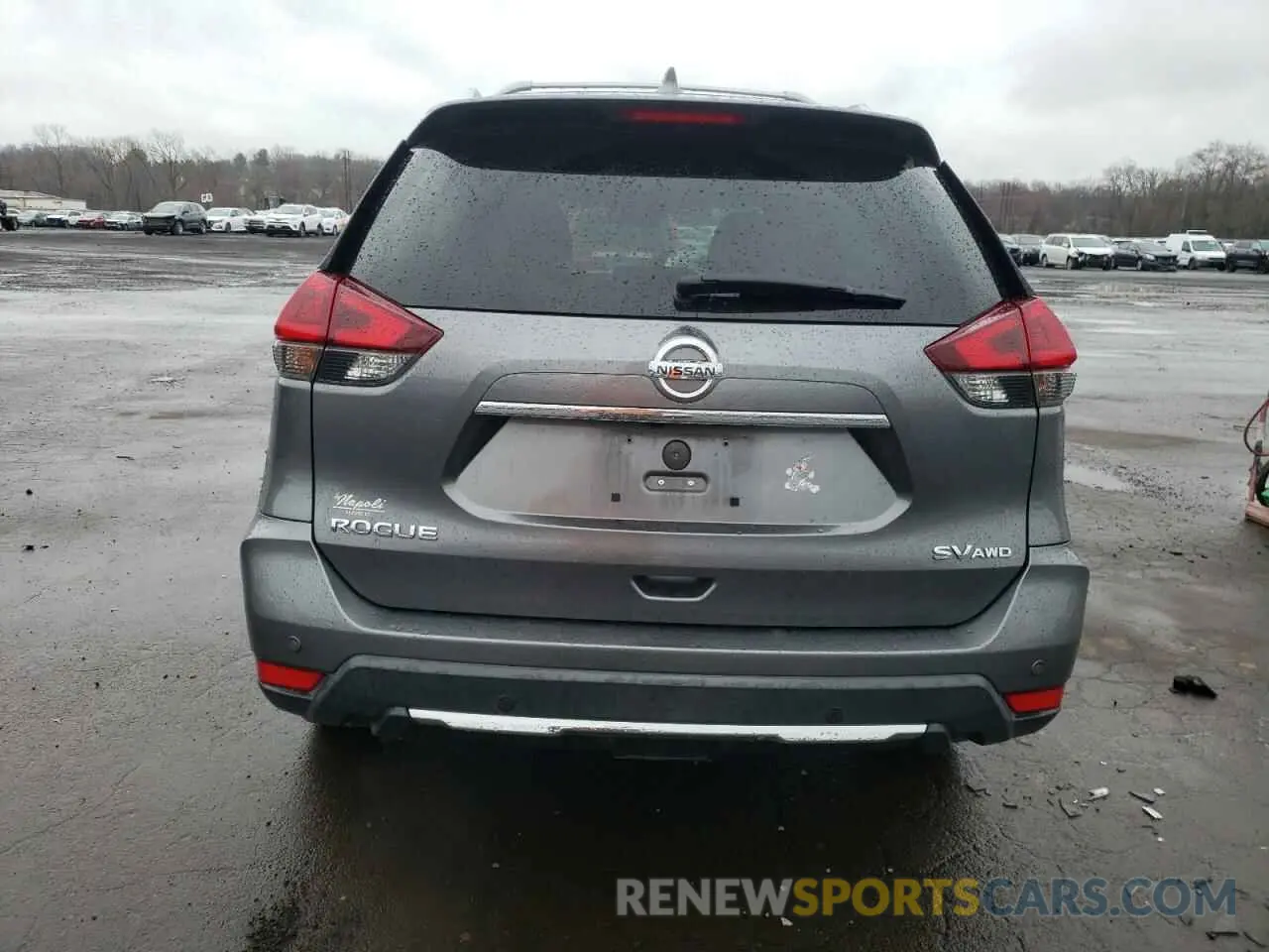 6 Photograph of a damaged car KNMAT2MV4KP553502 NISSAN ROGUE 2019