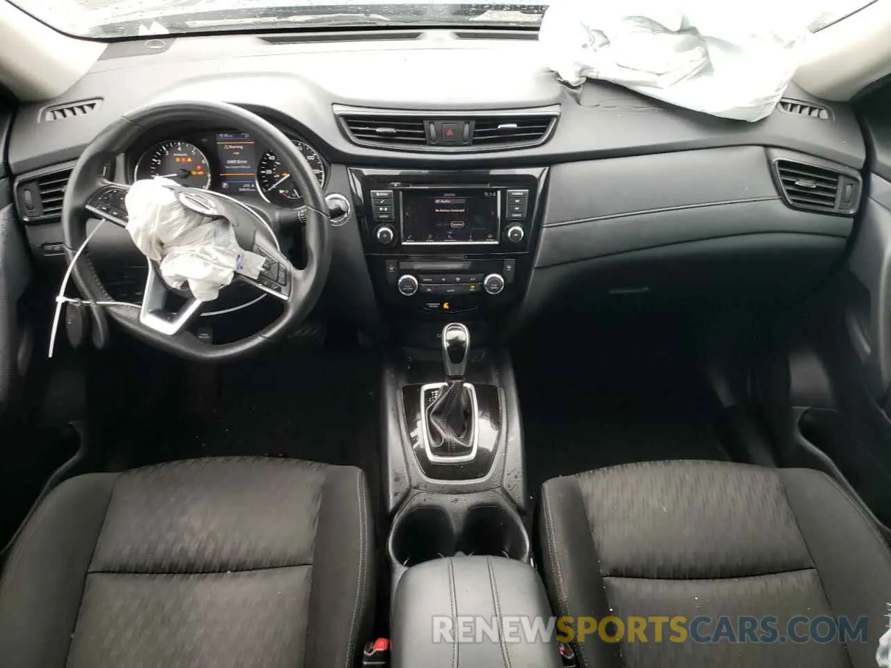 8 Photograph of a damaged car KNMAT2MV4KP553502 NISSAN ROGUE 2019