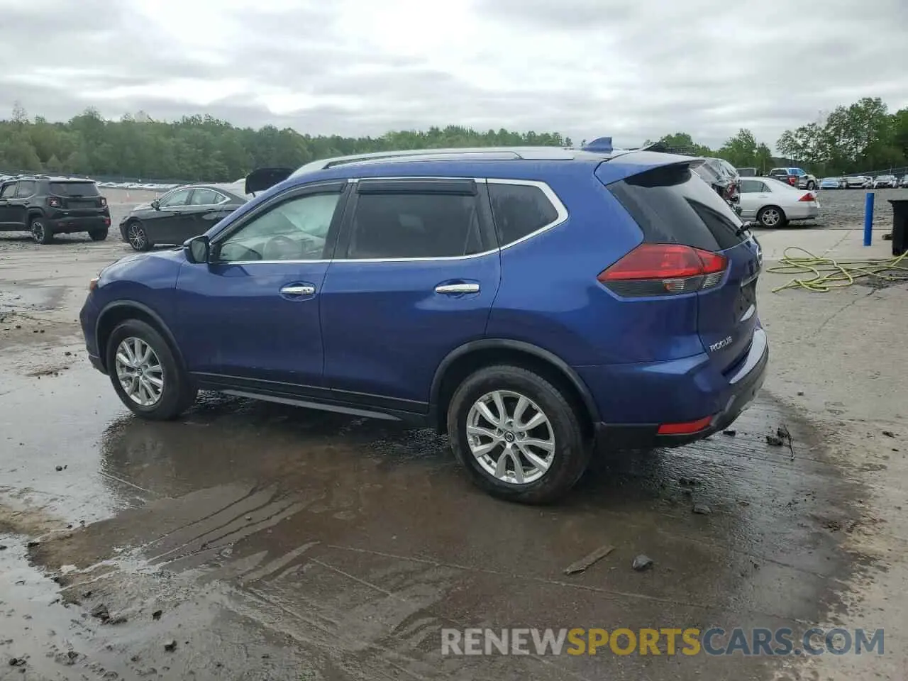 2 Photograph of a damaged car KNMAT2MV5KP513591 NISSAN ROGUE 2019