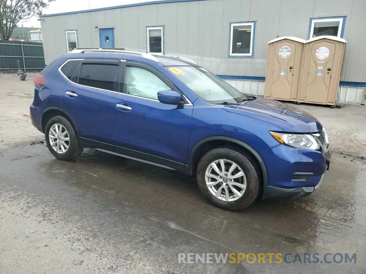 4 Photograph of a damaged car KNMAT2MV5KP513591 NISSAN ROGUE 2019