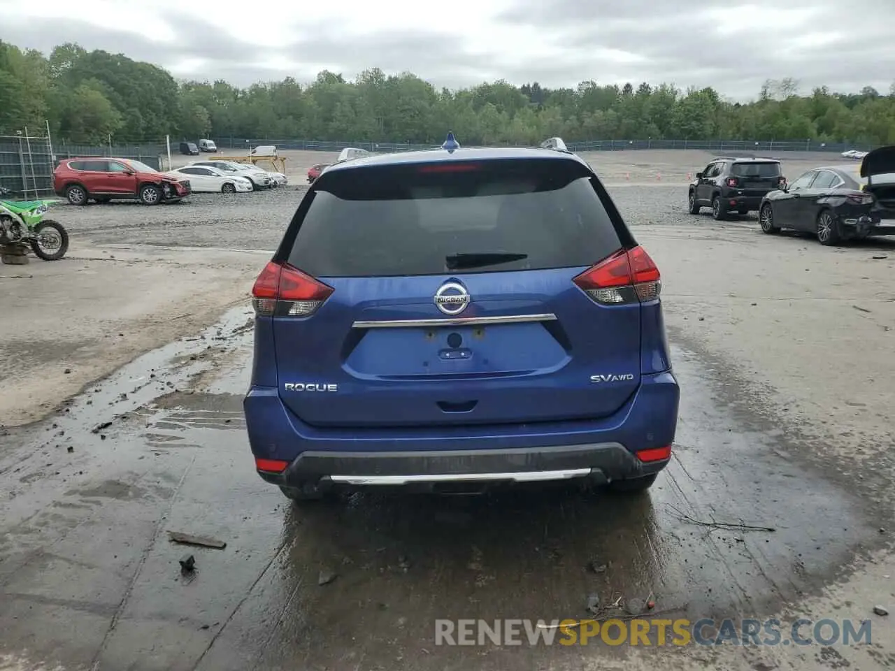 6 Photograph of a damaged car KNMAT2MV5KP513591 NISSAN ROGUE 2019
