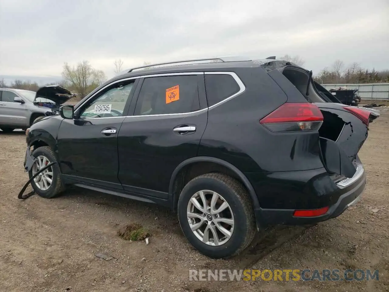 2 Photograph of a damaged car KNMAT2MV5KP521108 NISSAN ROGUE 2019