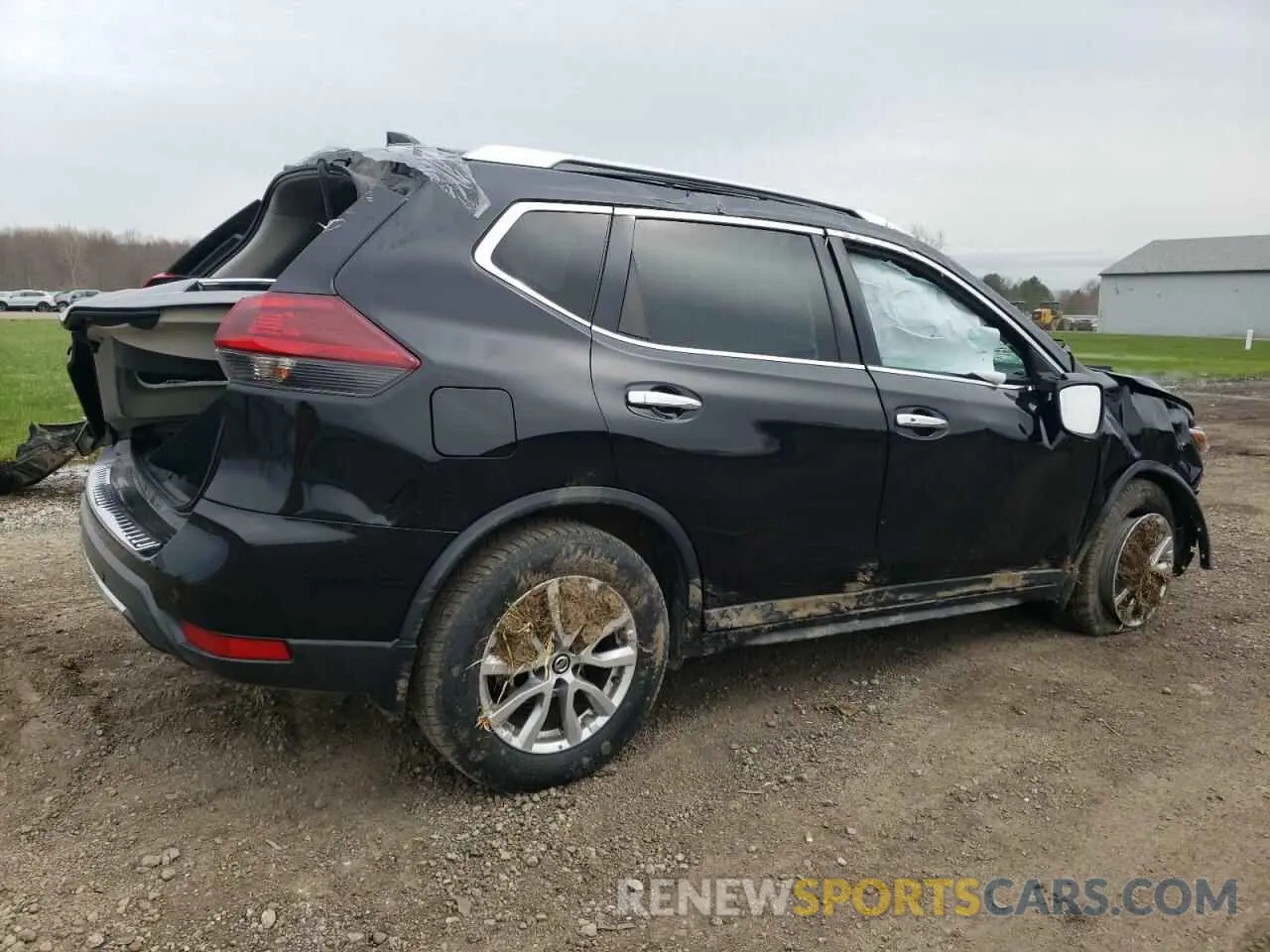 3 Photograph of a damaged car KNMAT2MV5KP521108 NISSAN ROGUE 2019