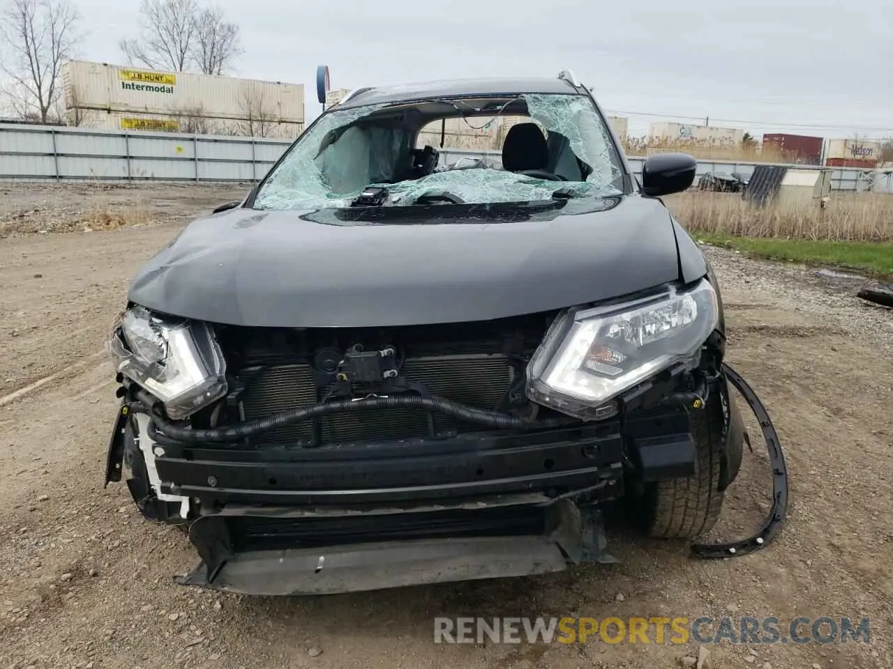 5 Photograph of a damaged car KNMAT2MV5KP521108 NISSAN ROGUE 2019
