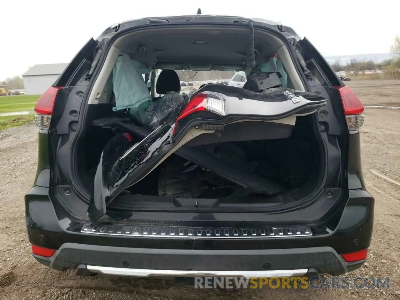6 Photograph of a damaged car KNMAT2MV5KP521108 NISSAN ROGUE 2019
