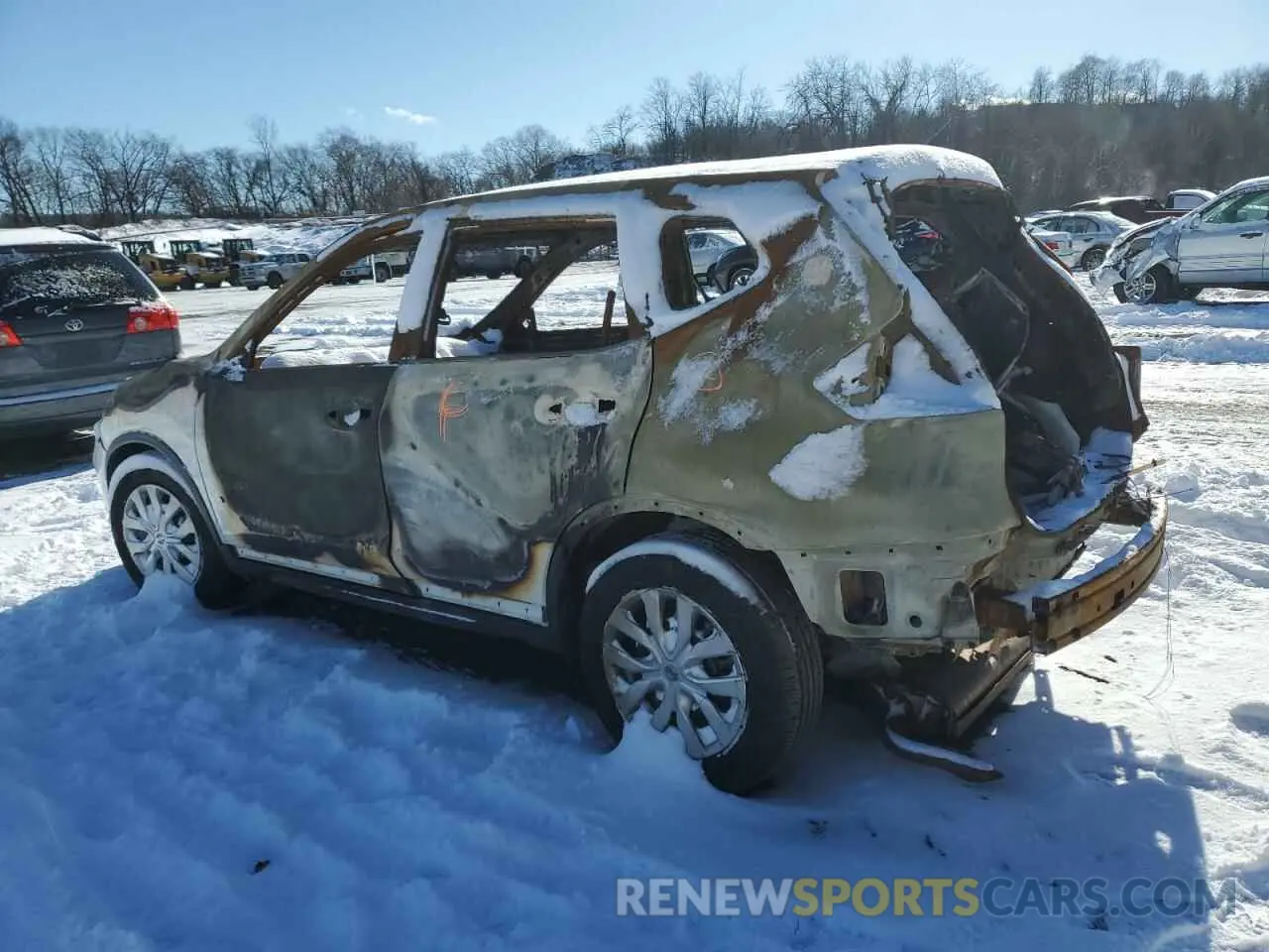 2 Photograph of a damaged car KNMAT2MV5KP538037 NISSAN ROGUE 2019