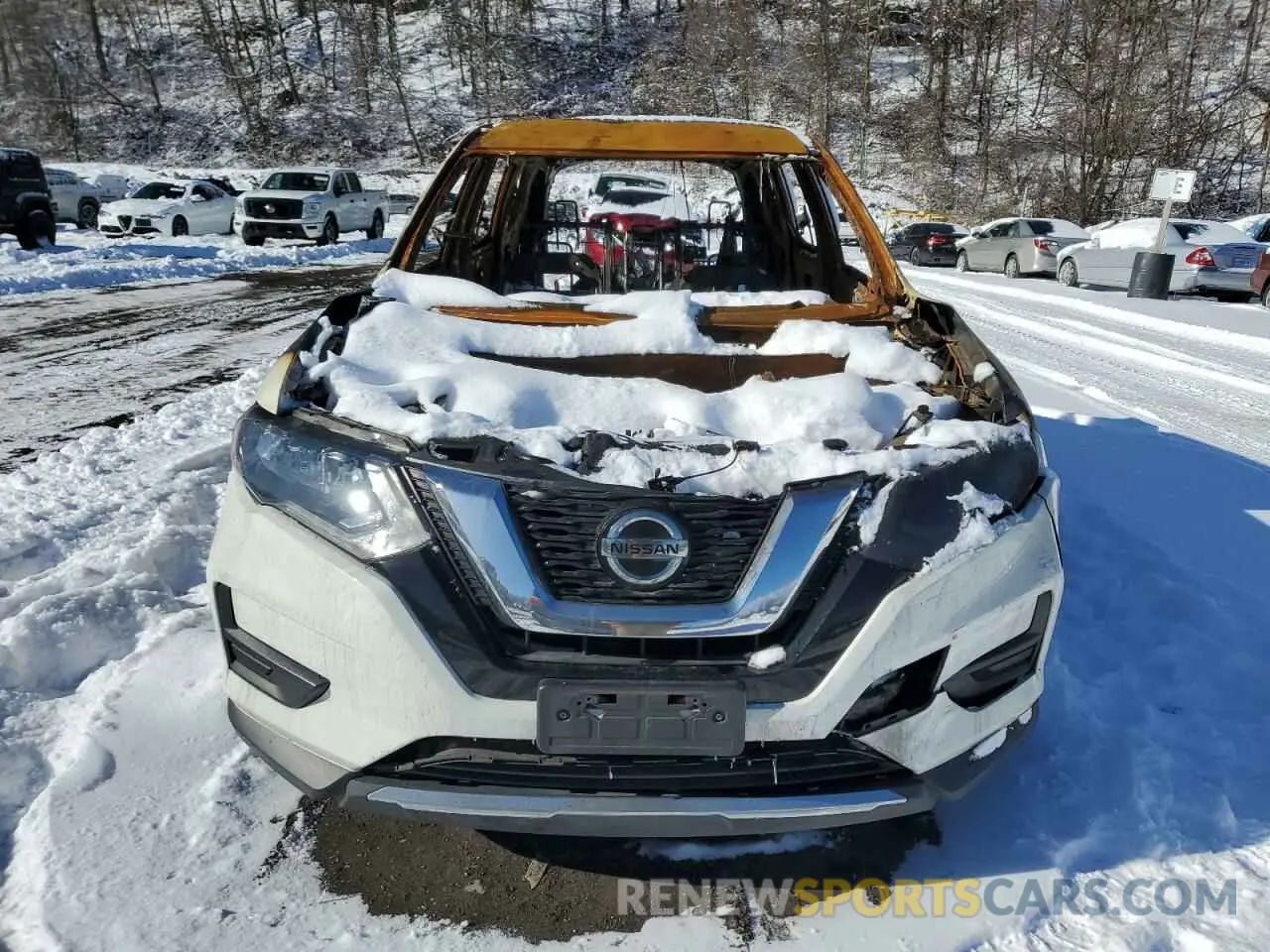 5 Photograph of a damaged car KNMAT2MV5KP538037 NISSAN ROGUE 2019