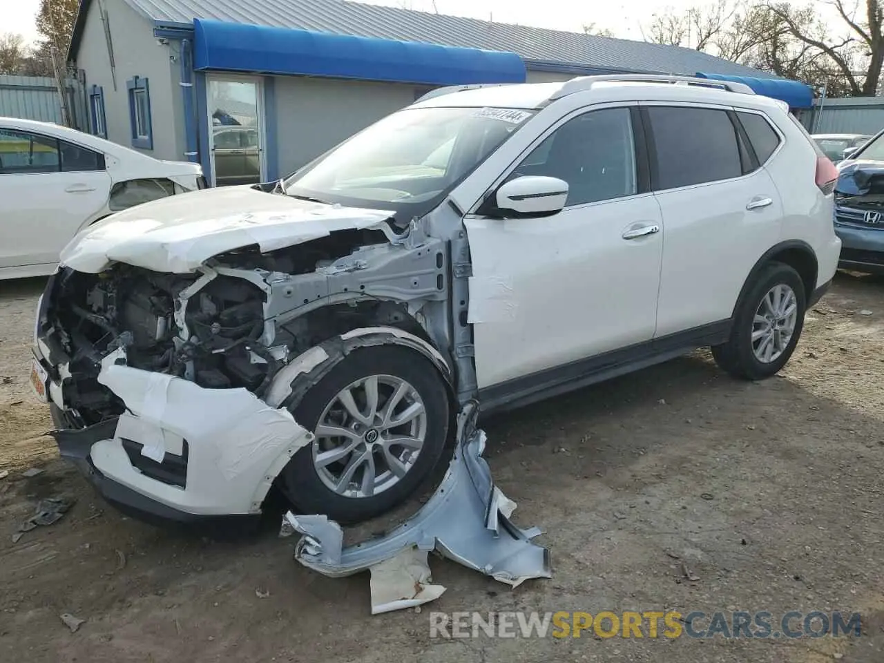 1 Photograph of a damaged car KNMAT2MV5KP539429 NISSAN ROGUE 2019