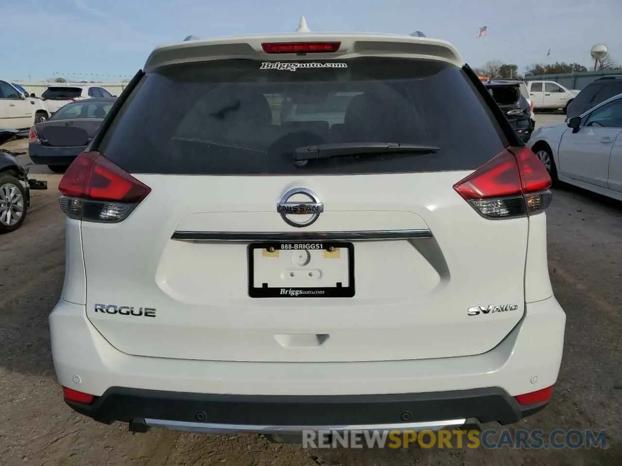 6 Photograph of a damaged car KNMAT2MV5KP539429 NISSAN ROGUE 2019