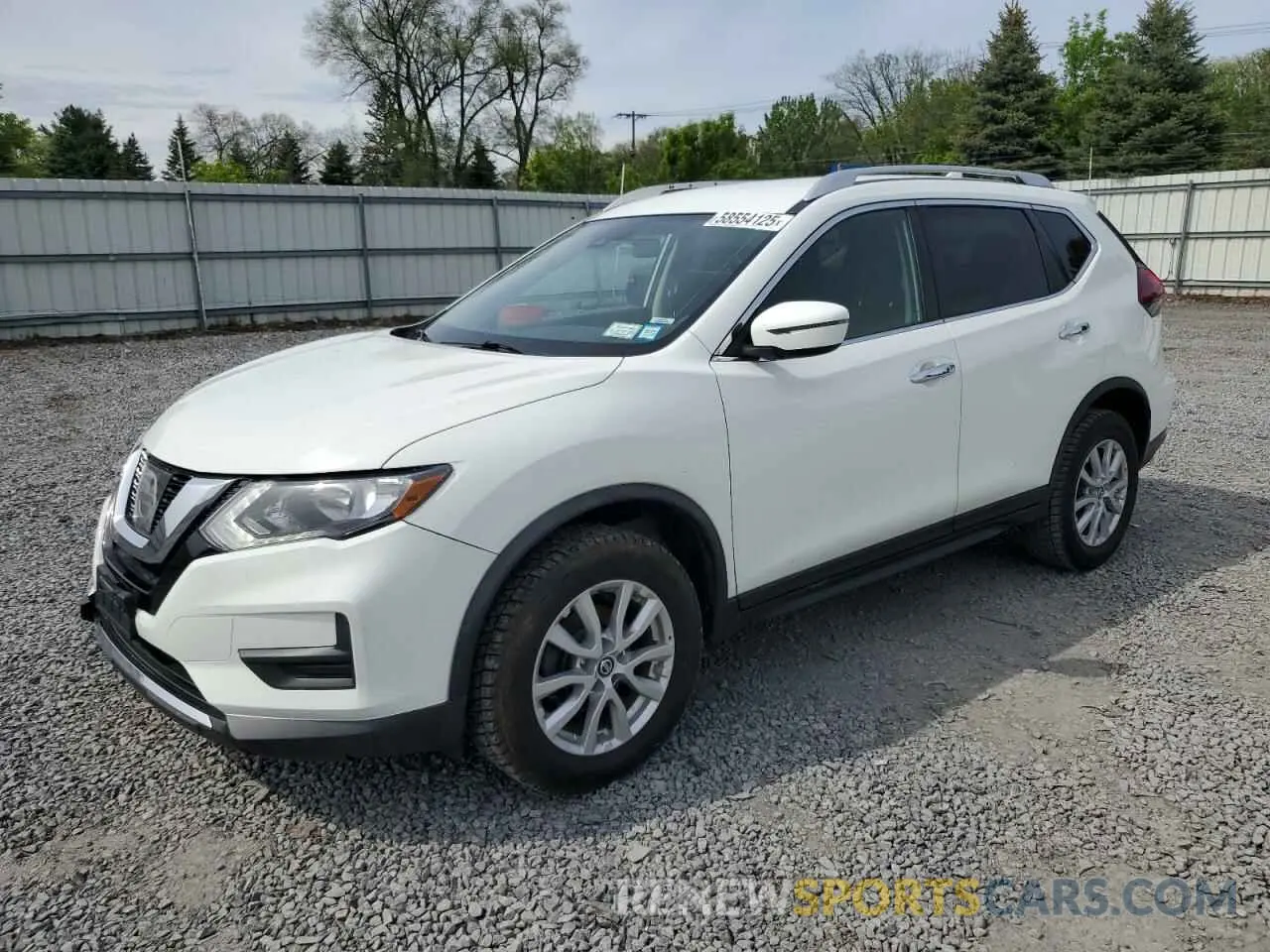 1 Photograph of a damaged car KNMAT2MV5KP540256 NISSAN ROGUE 2019