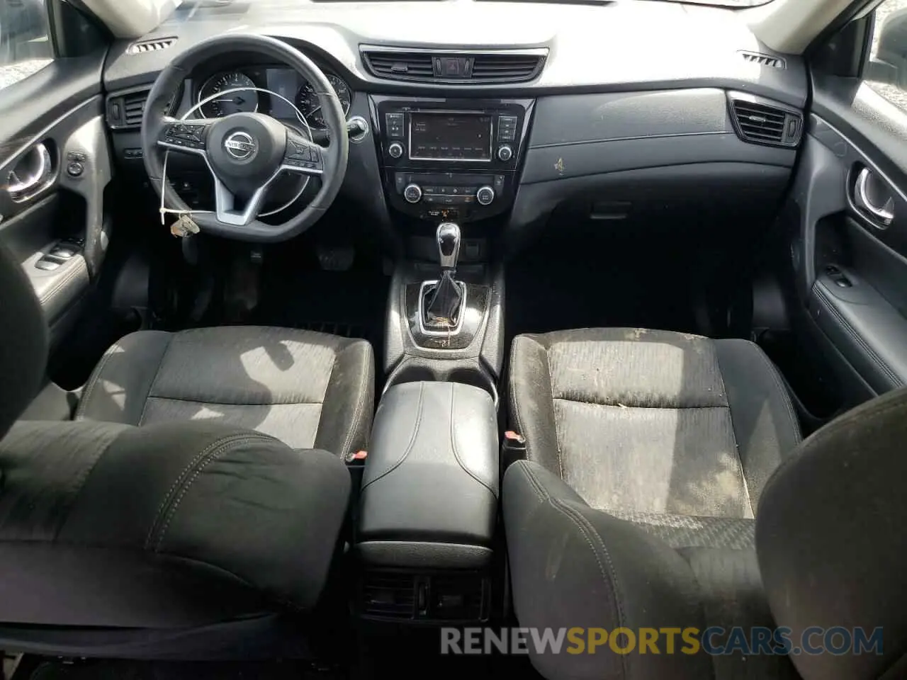 8 Photograph of a damaged car KNMAT2MV5KP540256 NISSAN ROGUE 2019