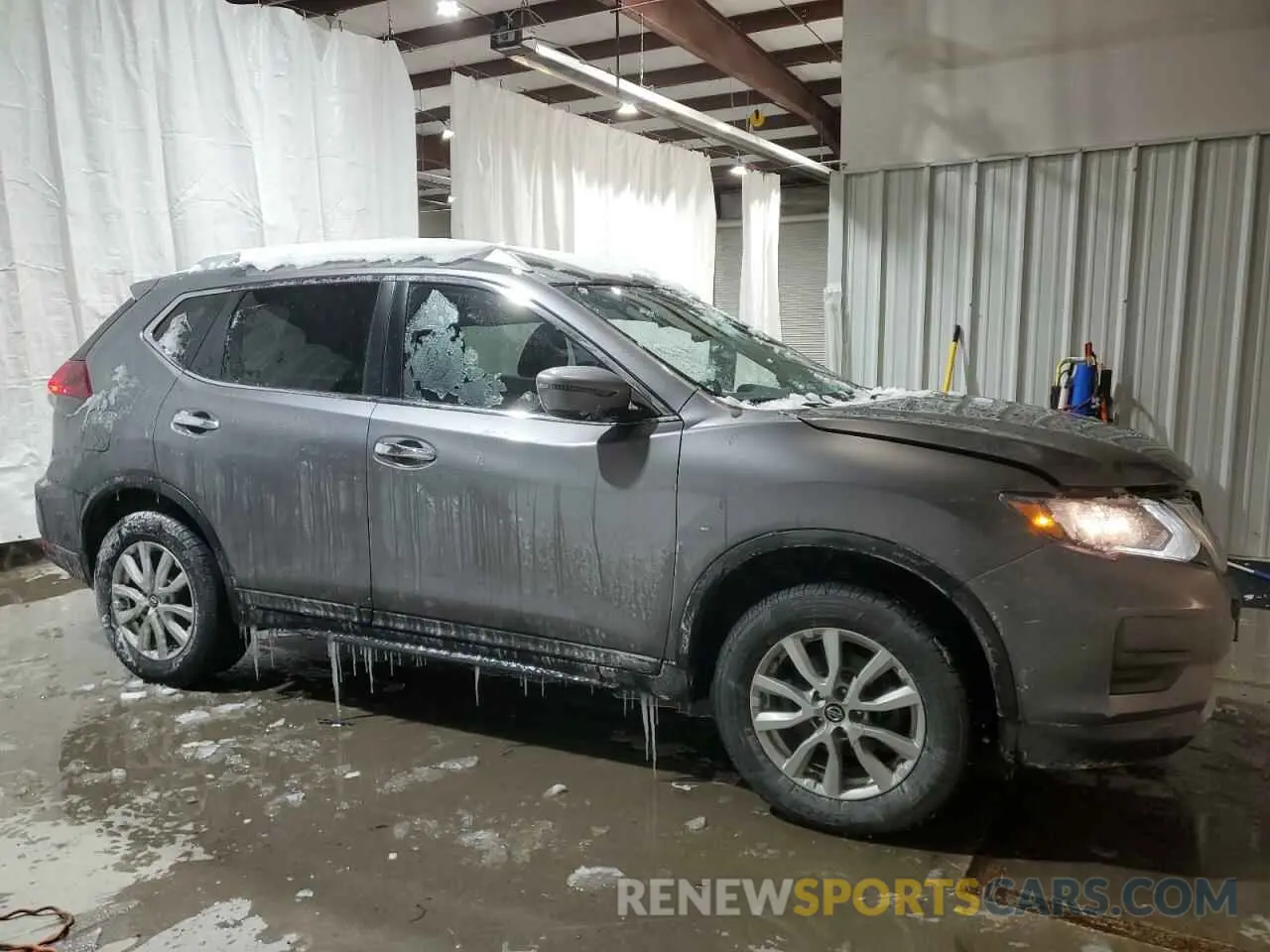 4 Photograph of a damaged car KNMAT2MV5KP551063 NISSAN ROGUE 2019