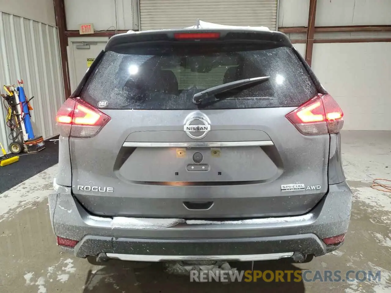 6 Photograph of a damaged car KNMAT2MV5KP551063 NISSAN ROGUE 2019