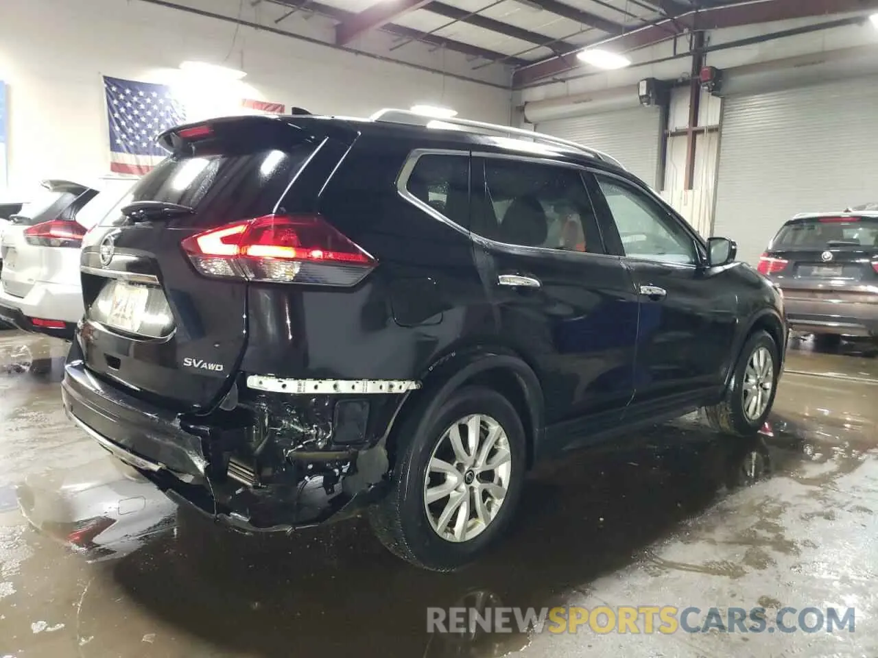 3 Photograph of a damaged car KNMAT2MV5KP554447 NISSAN ROGUE 2019