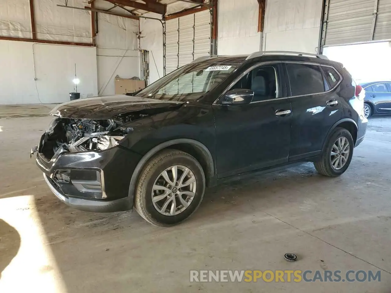 1 Photograph of a damaged car KNMAT2MV5KP558322 NISSAN ROGUE 2019