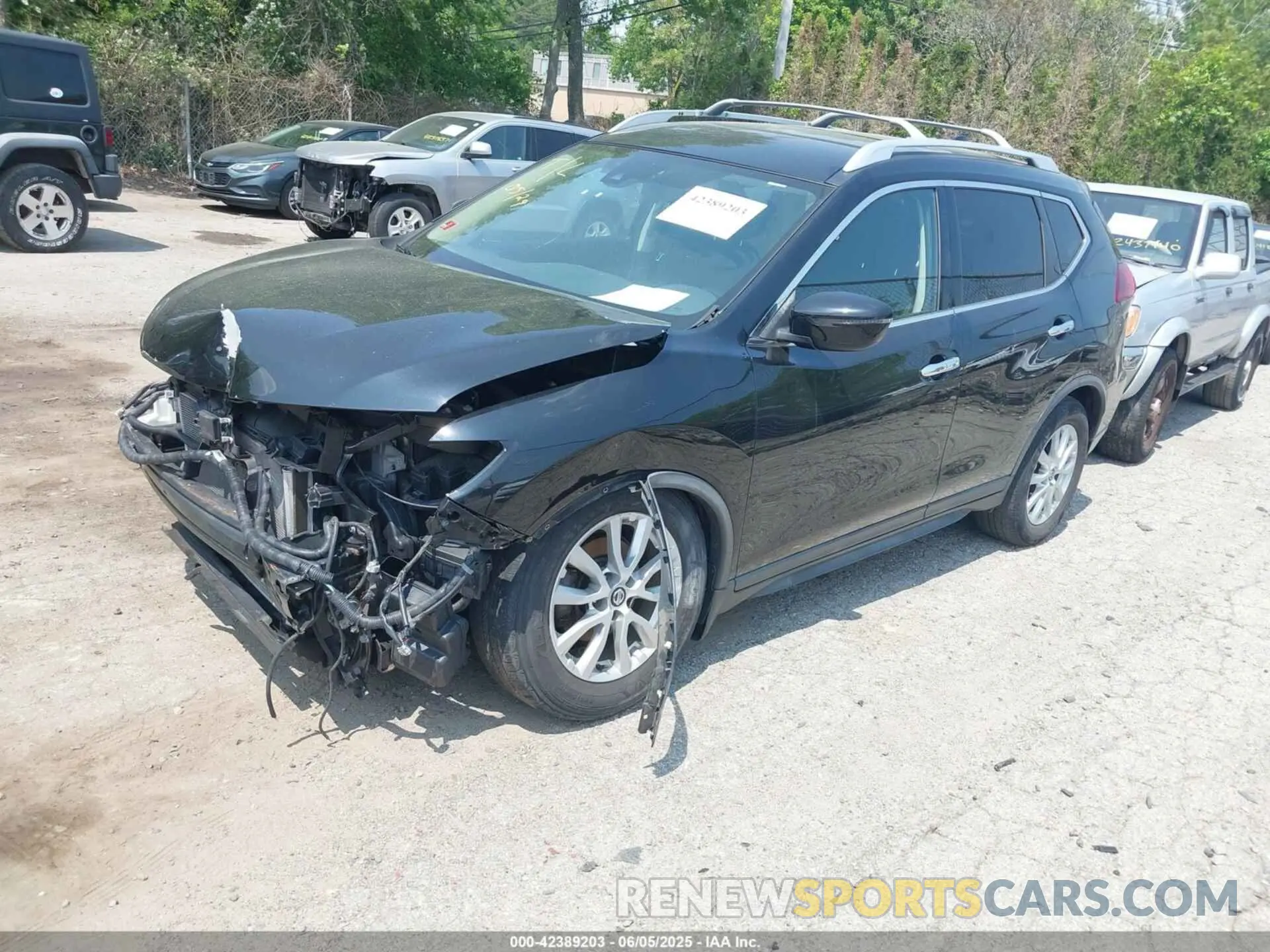 2 Photograph of a damaged car KNMAT2MV5KP559356 NISSAN ROGUE 2019