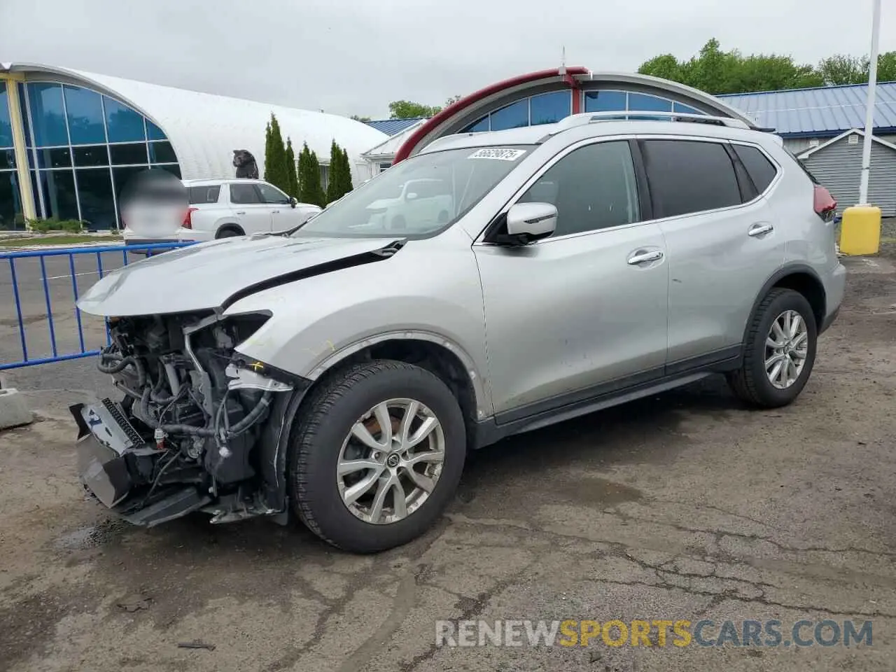 1 Photograph of a damaged car KNMAT2MV6KP505497 NISSAN ROGUE 2019