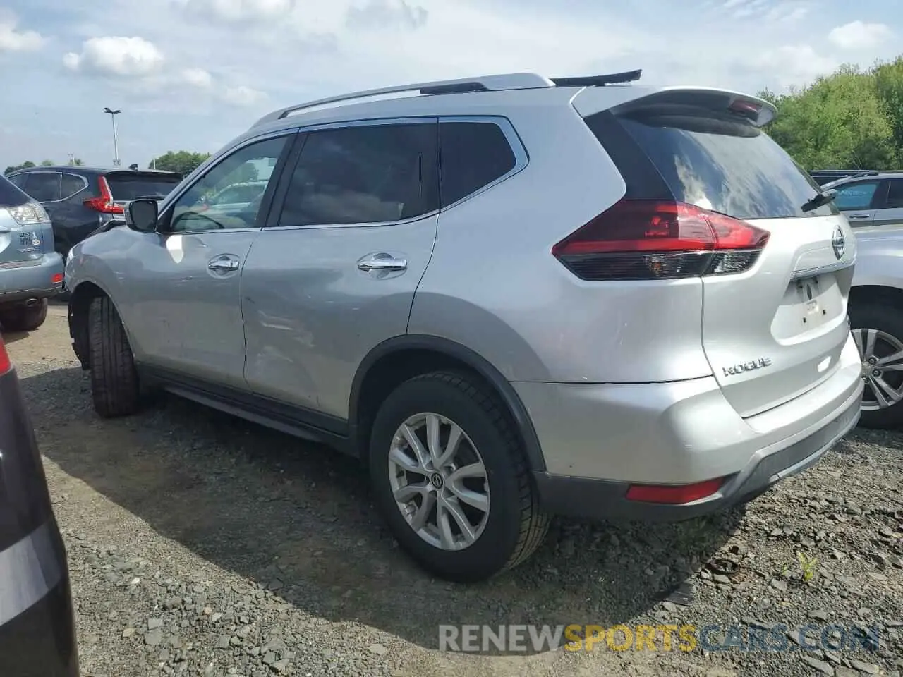 2 Photograph of a damaged car KNMAT2MV6KP505497 NISSAN ROGUE 2019