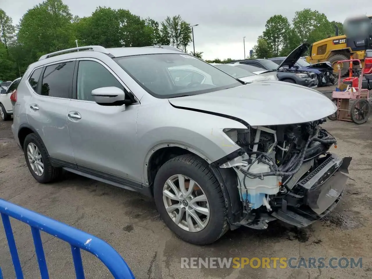 4 Photograph of a damaged car KNMAT2MV6KP505497 NISSAN ROGUE 2019
