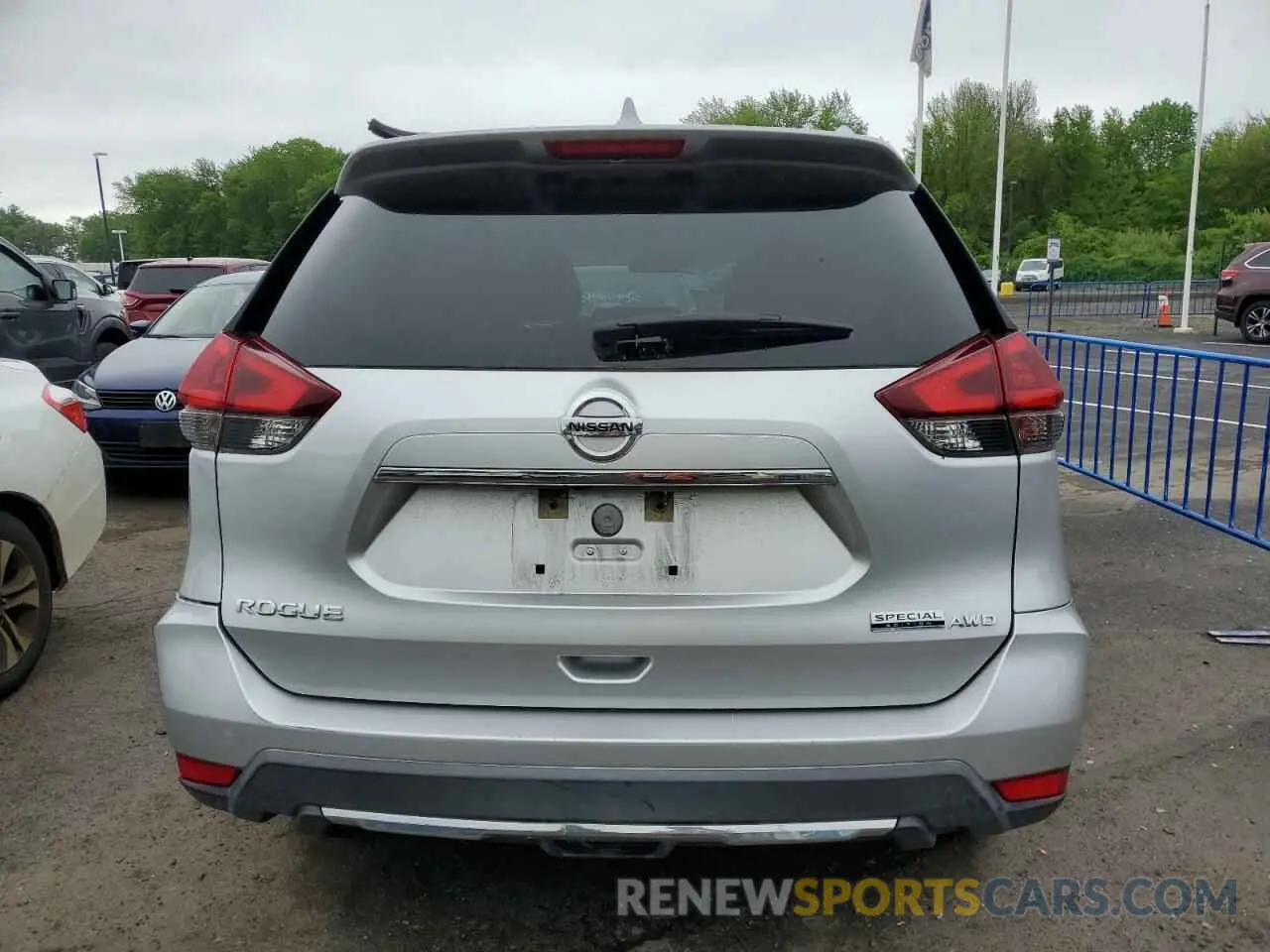 6 Photograph of a damaged car KNMAT2MV6KP505497 NISSAN ROGUE 2019
