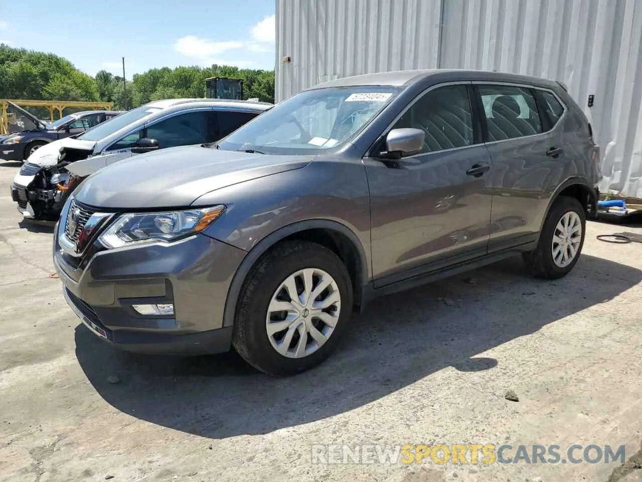 1 Photograph of a damaged car KNMAT2MV6KP507721 NISSAN ROGUE 2019
