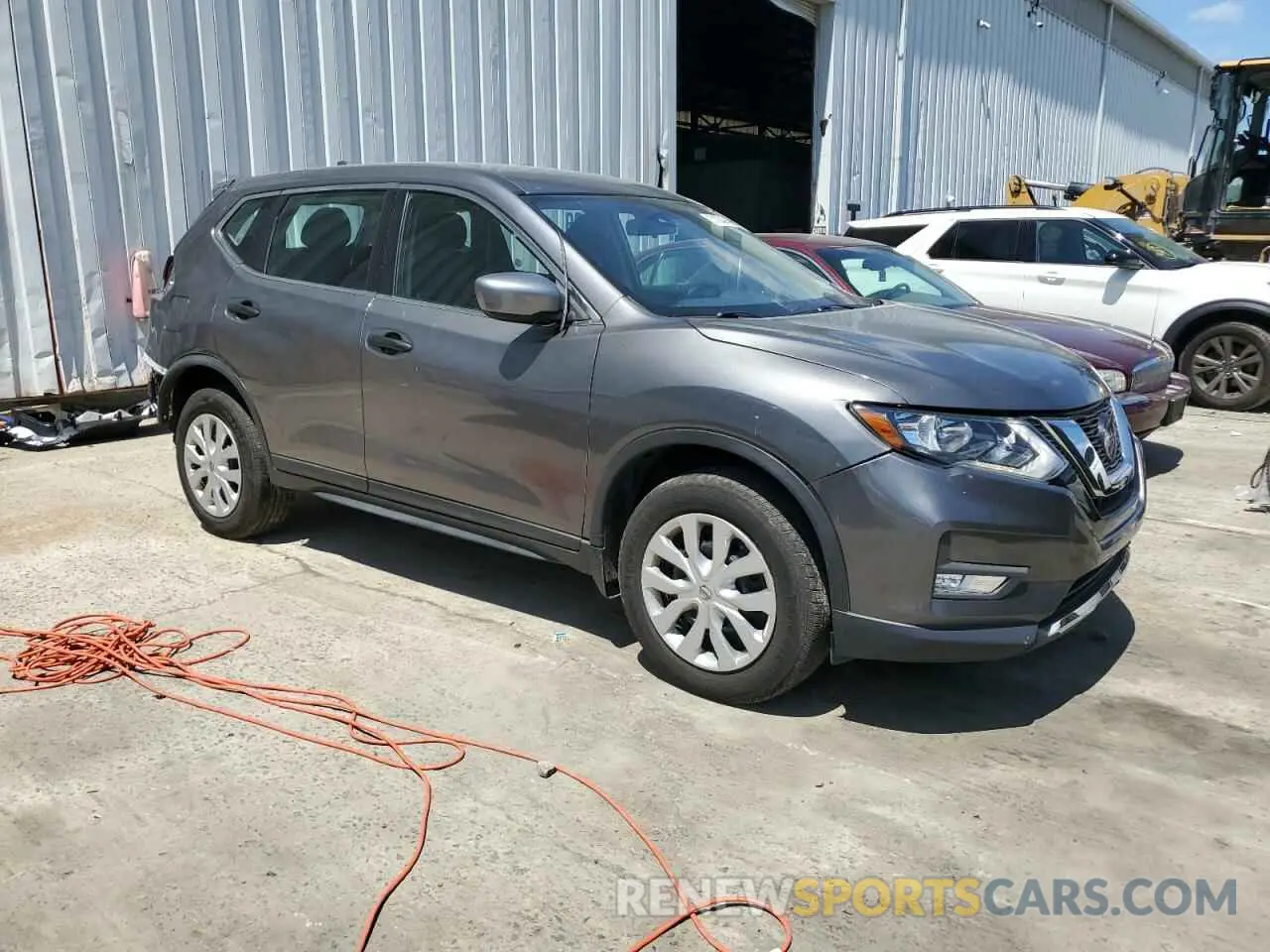 4 Photograph of a damaged car KNMAT2MV6KP507721 NISSAN ROGUE 2019