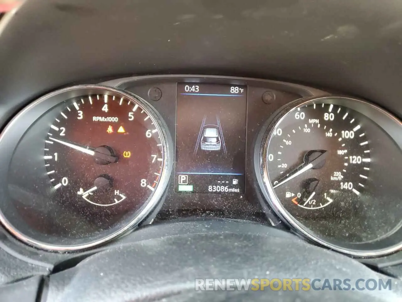 9 Photograph of a damaged car KNMAT2MV6KP522722 NISSAN ROGUE 2019
