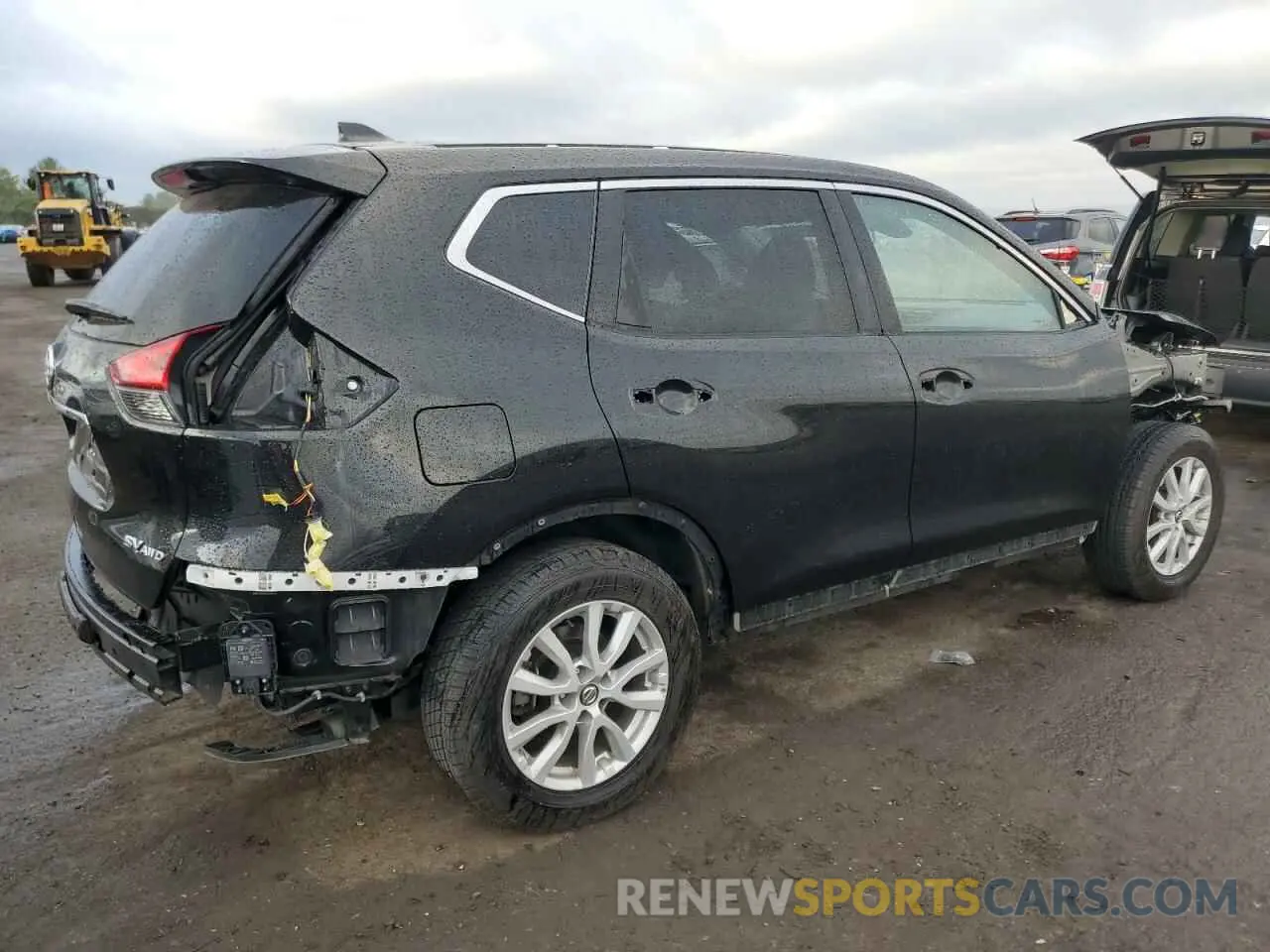 3 Photograph of a damaged car KNMAT2MV6KP524406 NISSAN ROGUE 2019
