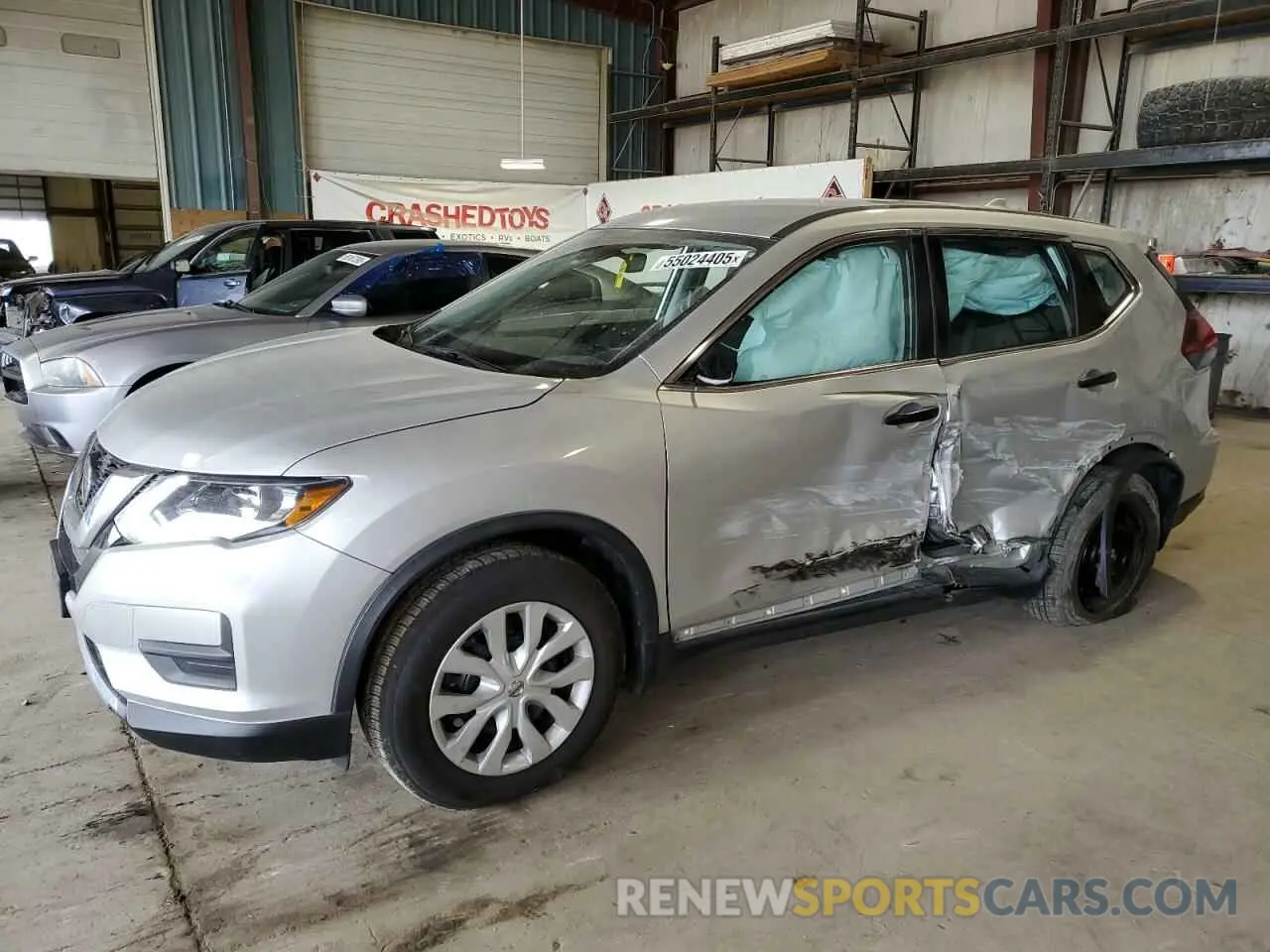 1 Photograph of a damaged car KNMAT2MV6KP527967 NISSAN ROGUE 2019