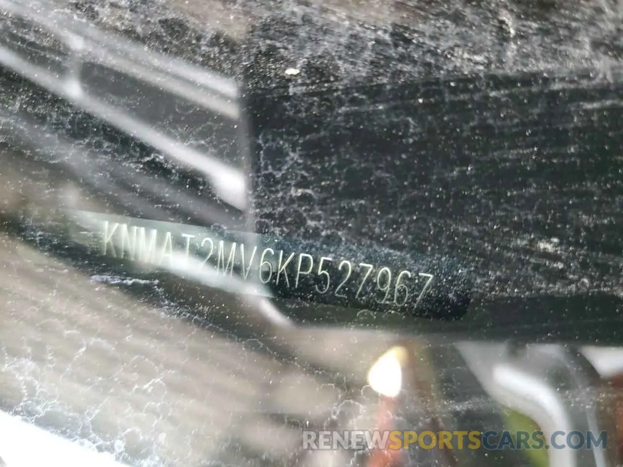 12 Photograph of a damaged car KNMAT2MV6KP527967 NISSAN ROGUE 2019