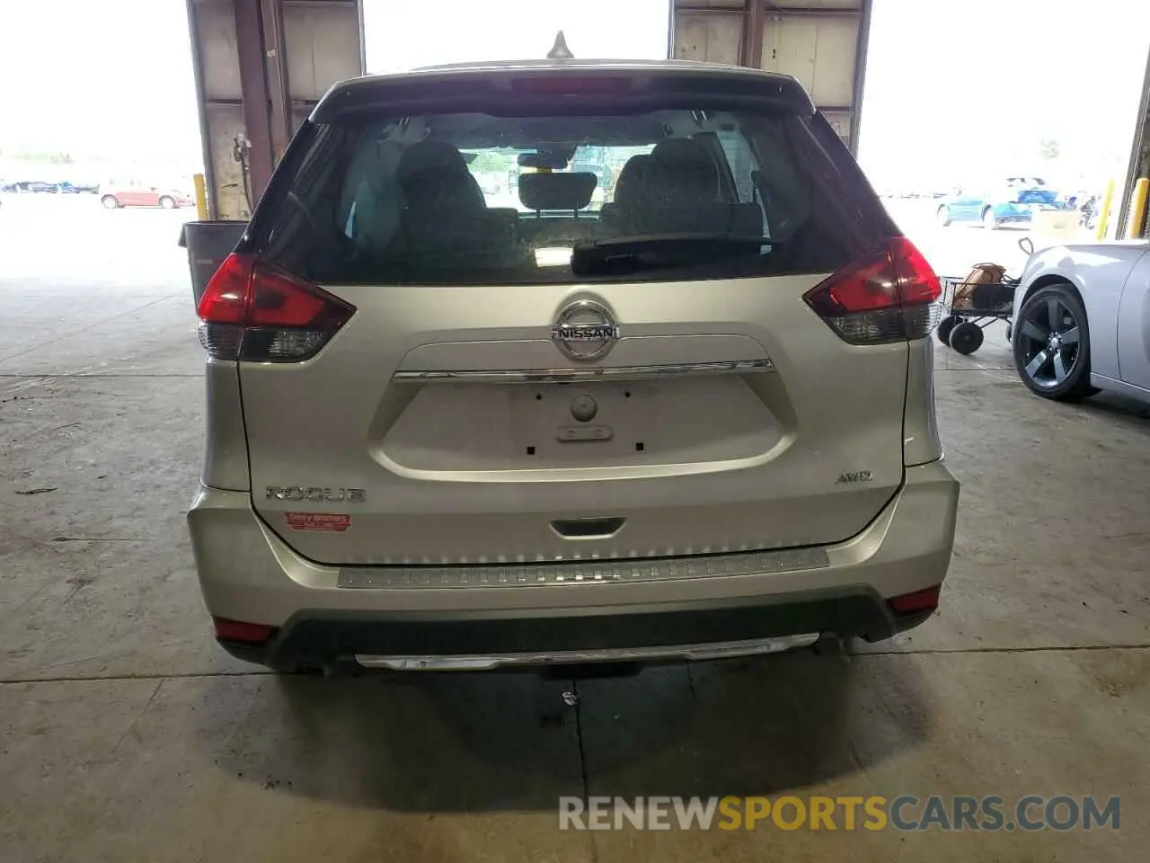 6 Photograph of a damaged car KNMAT2MV6KP527967 NISSAN ROGUE 2019