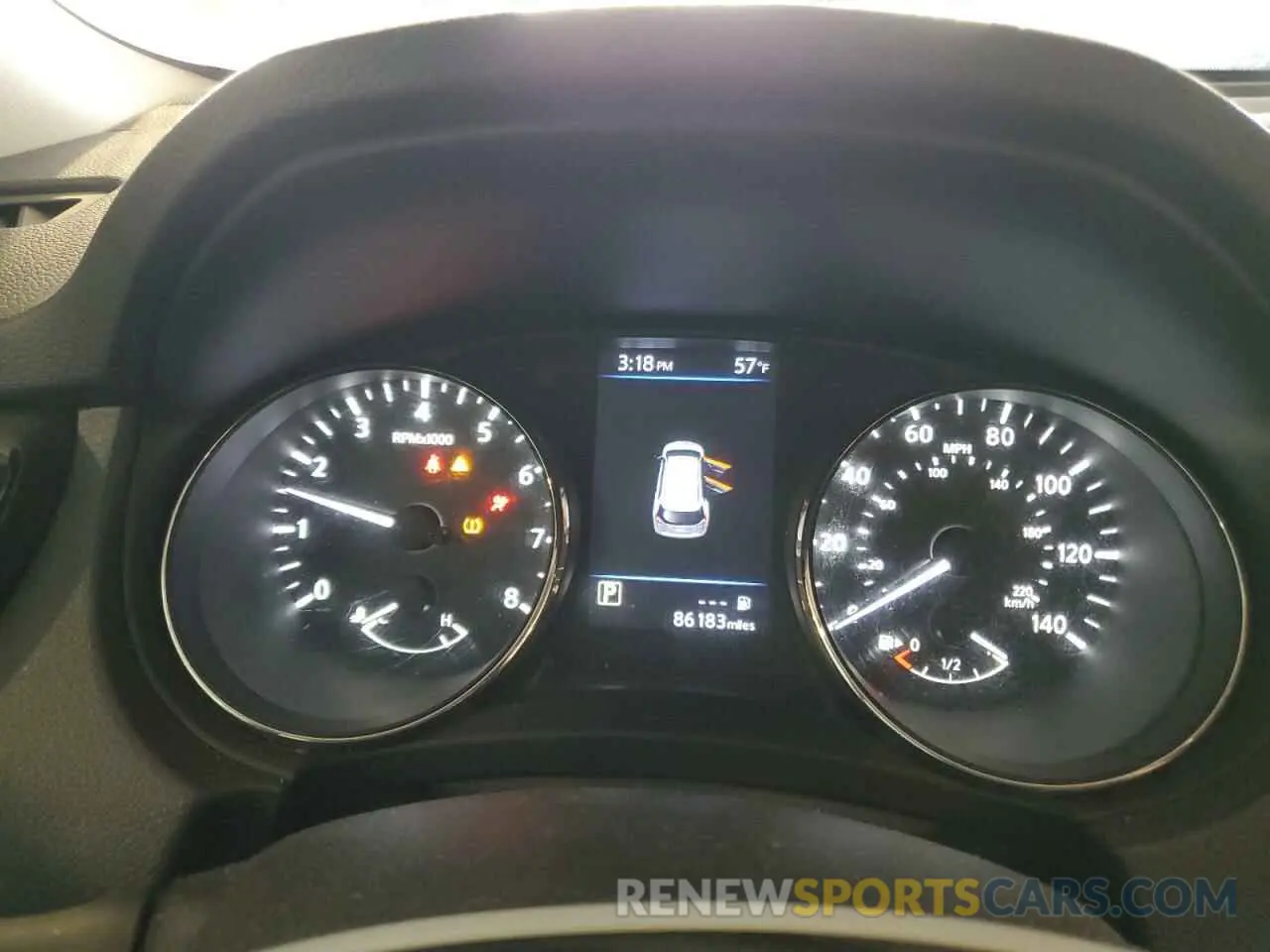 9 Photograph of a damaged car KNMAT2MV6KP527967 NISSAN ROGUE 2019