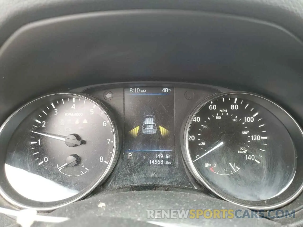 9 Photograph of a damaged car KNMAT2MV6KP533168 NISSAN ROGUE 2019