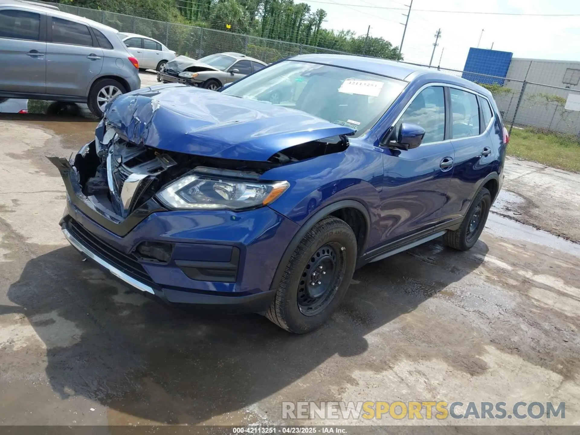 2 Photograph of a damaged car KNMAT2MV6KP533770 NISSAN ROGUE 2019