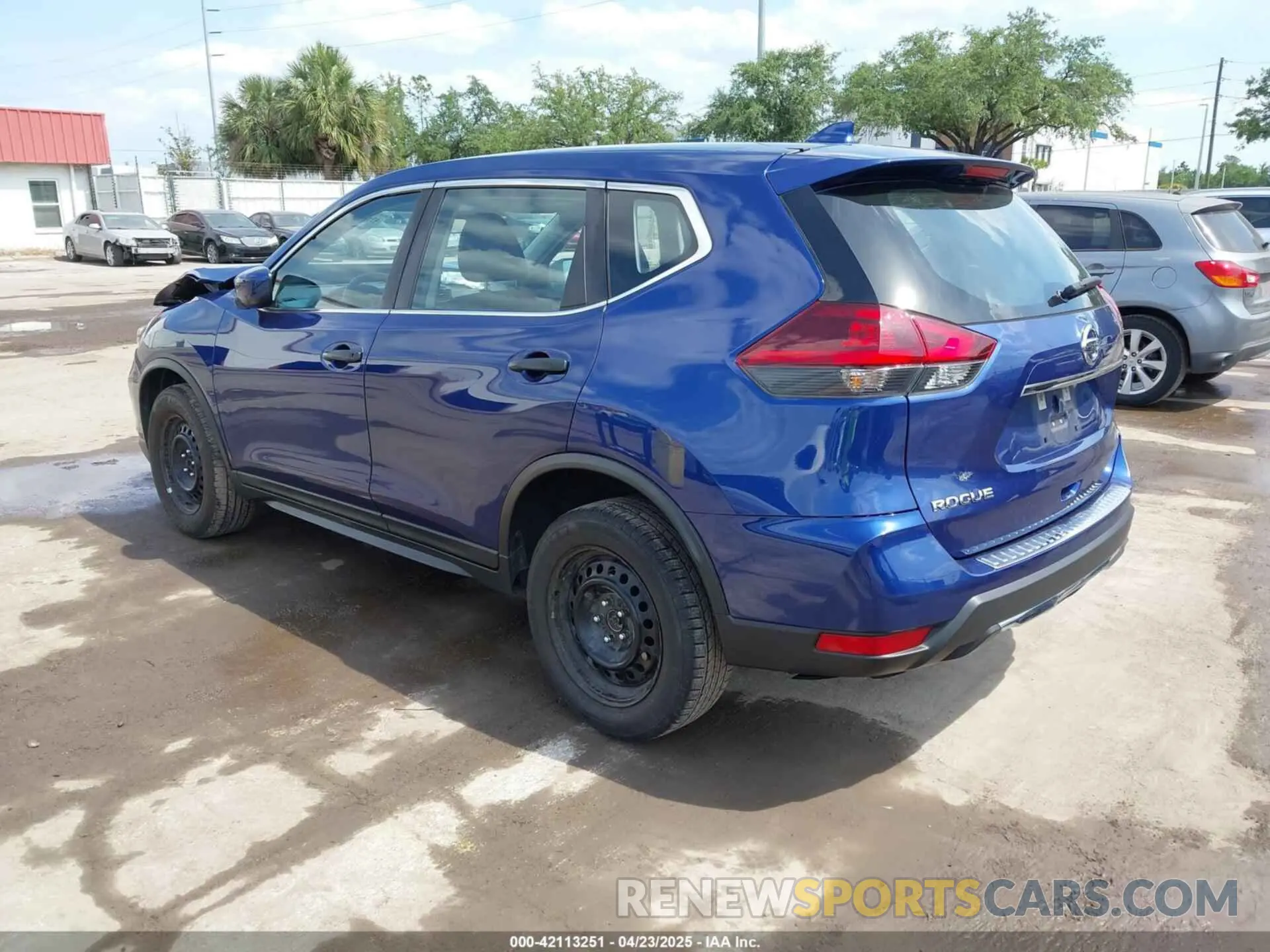3 Photograph of a damaged car KNMAT2MV6KP533770 NISSAN ROGUE 2019