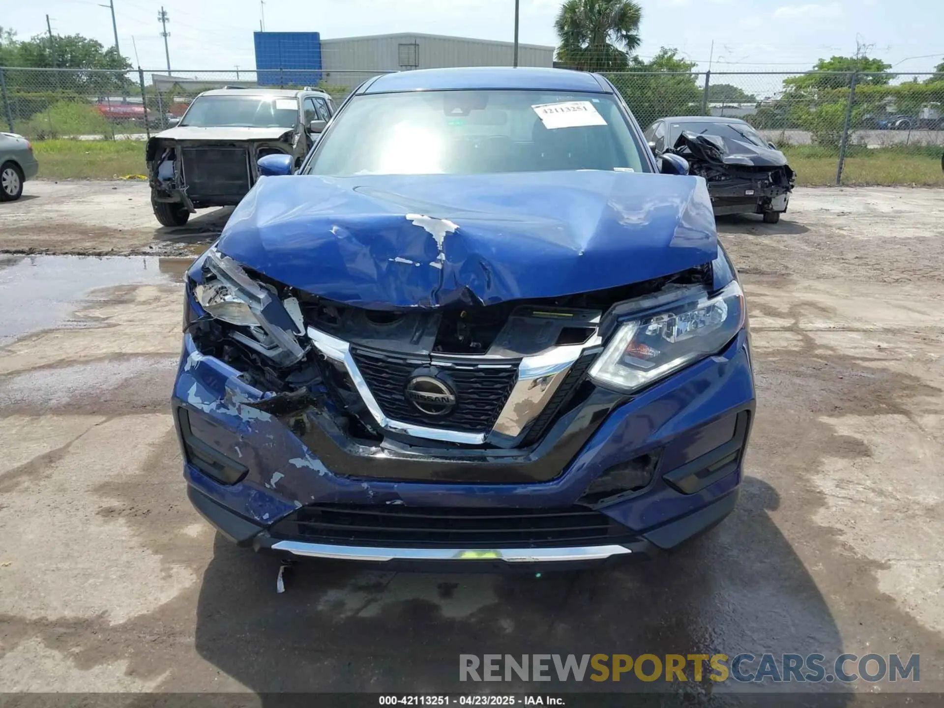 6 Photograph of a damaged car KNMAT2MV6KP533770 NISSAN ROGUE 2019