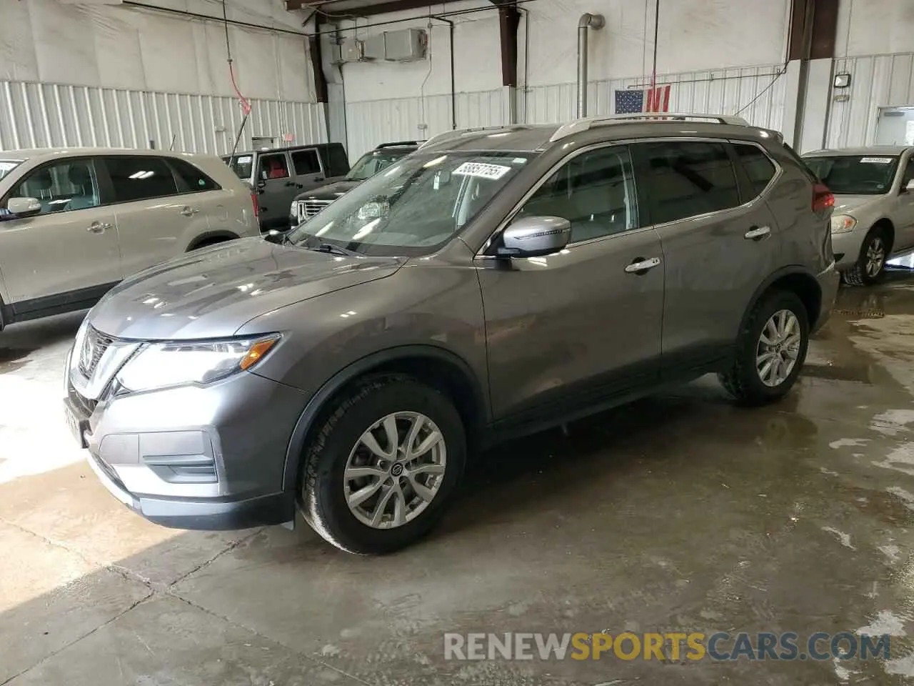 1 Photograph of a damaged car KNMAT2MV6KP537205 NISSAN ROGUE 2019