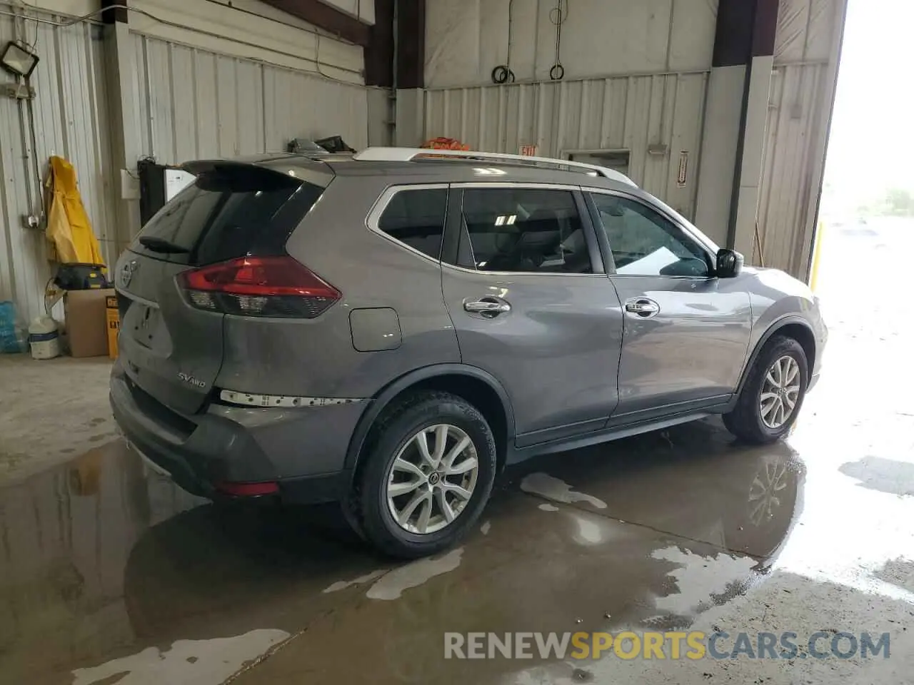 3 Photograph of a damaged car KNMAT2MV6KP537205 NISSAN ROGUE 2019