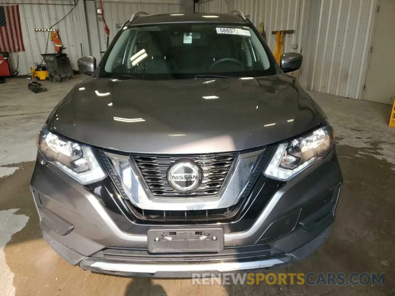 5 Photograph of a damaged car KNMAT2MV6KP537205 NISSAN ROGUE 2019