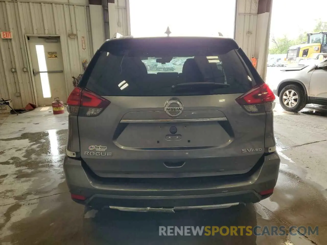 6 Photograph of a damaged car KNMAT2MV6KP537205 NISSAN ROGUE 2019